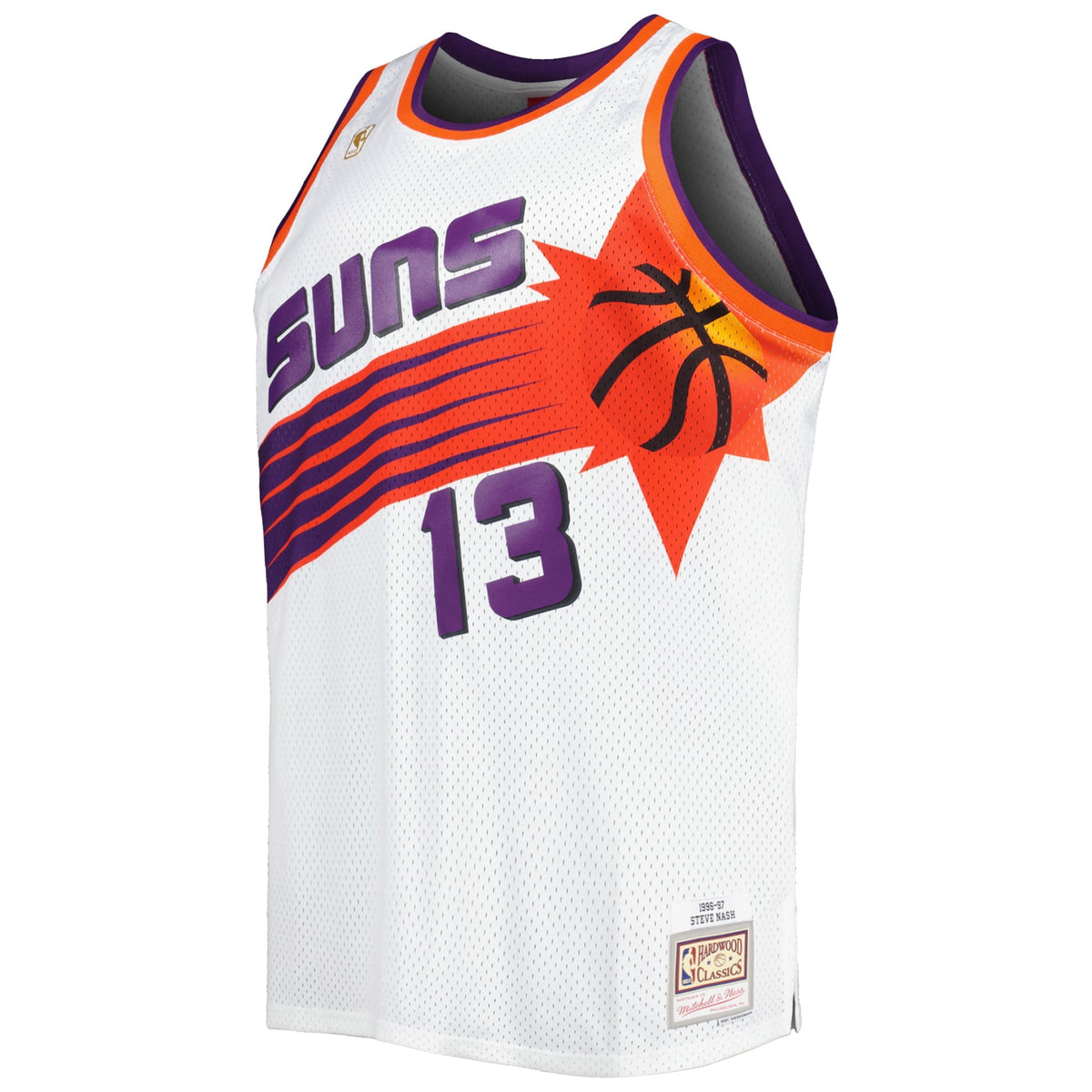 Men's Phoenix Suns Steve Nash Mitchell & Ness White Big & product image 3