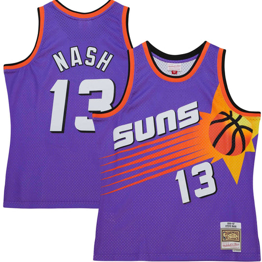 Men's Phoenix Suns Steve Nash Mitchell & Ness Purple product image 1