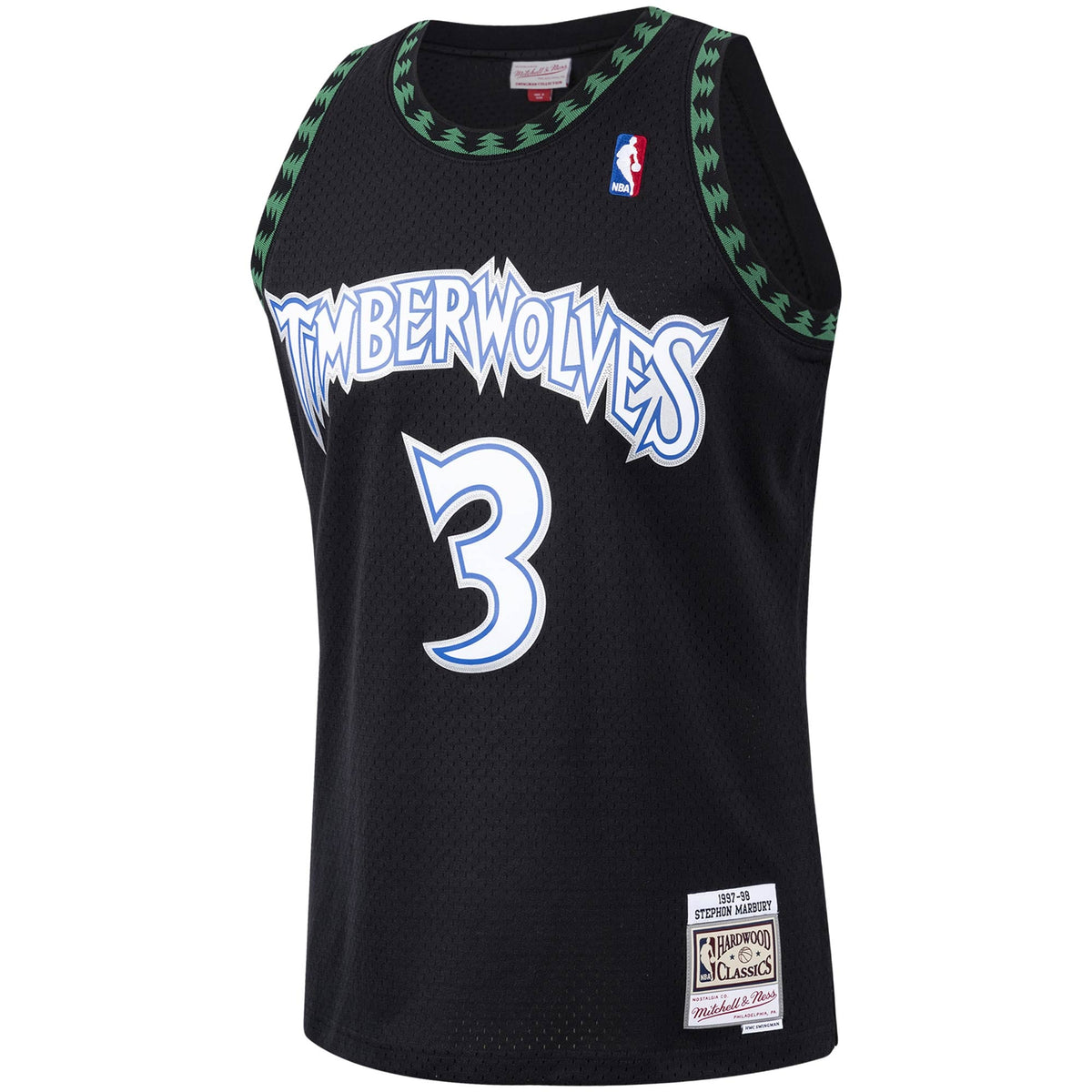 Men's Minnesota Timberwolves Stephon Marbury Mitchell & product image 3