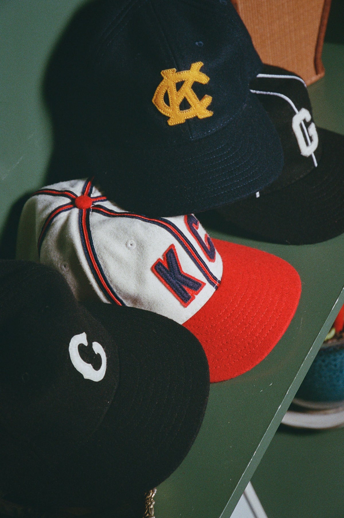 Kansas City Monarchs 1942 Authentic Wool Ballcap product image 2, provided for visual reference and product detail review