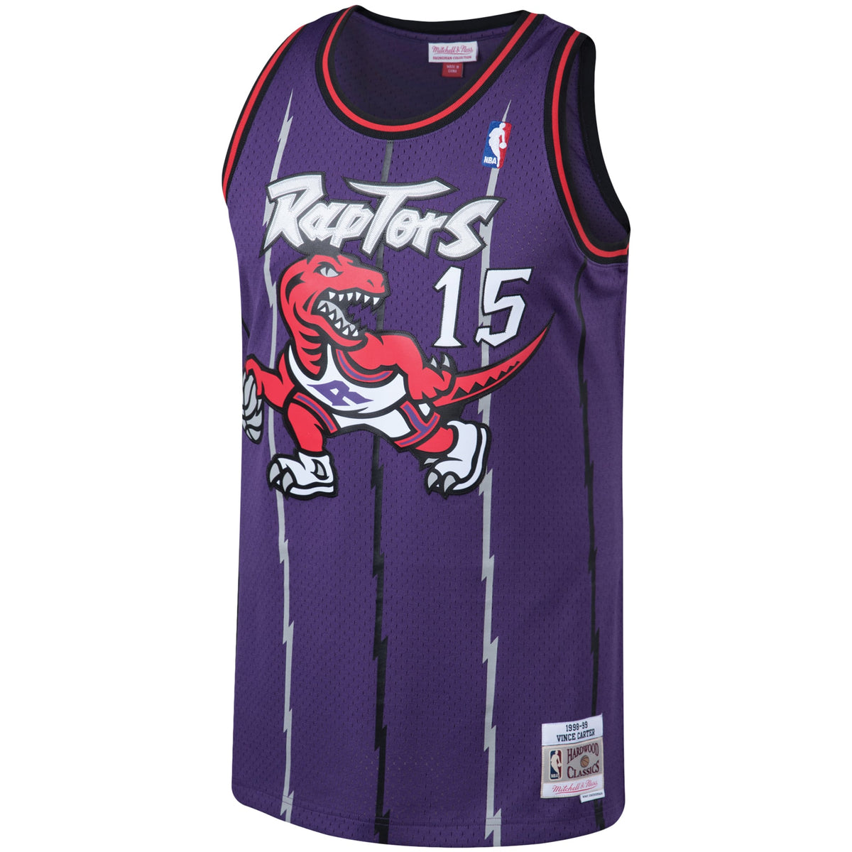 Men's Toronto Raptors Vince Carter Mitchell & Ness Purple product image 3