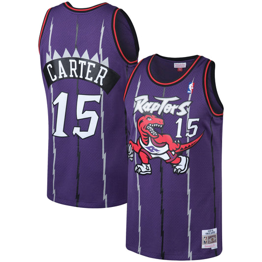 Men's Toronto Raptors Vince Carter Mitchell & Ness Purple product image 1