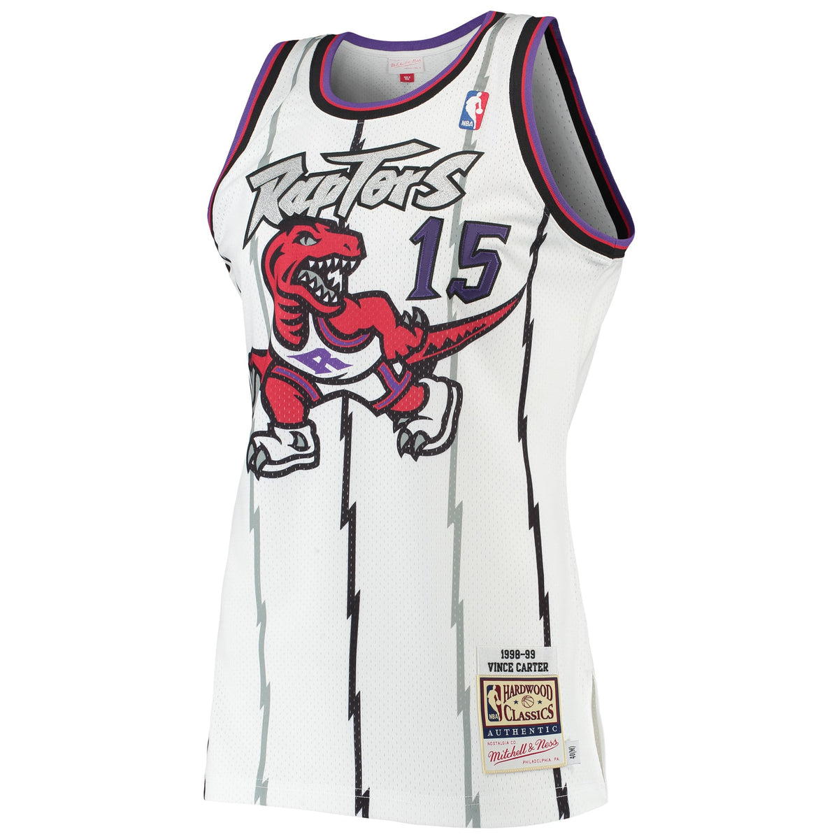 Men's Toronto Raptors Vince Carter Mitchell & Ness White product image 3