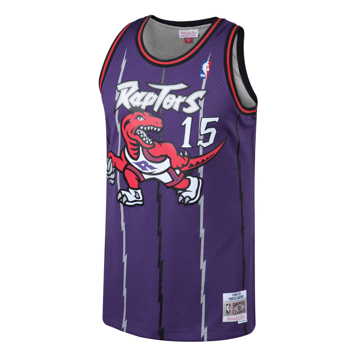 Men's Toronto Raptors Vince Carter Mitchell & Ness Purple product image 3
