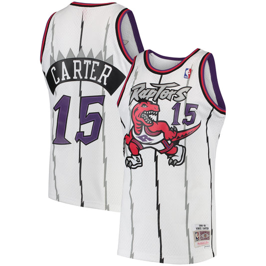 Men's Toronto Raptors Vince Carter Mitchell & Ness White product image 1