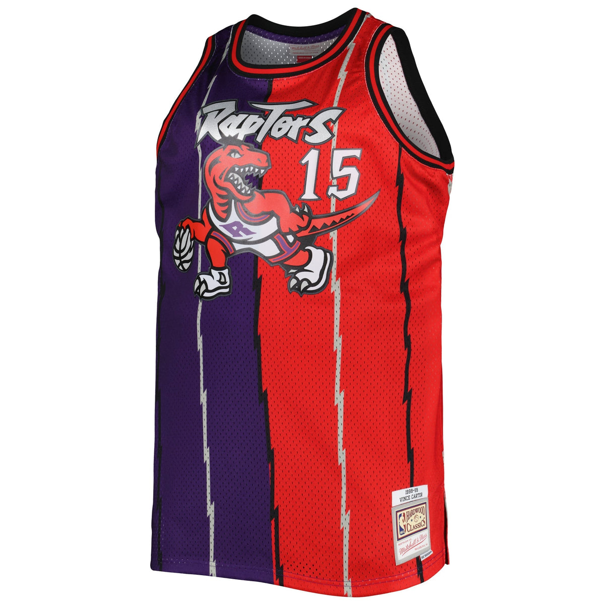 Men's Toronto Raptors Mitchell & Ness Purple/ Red Big & product image 3