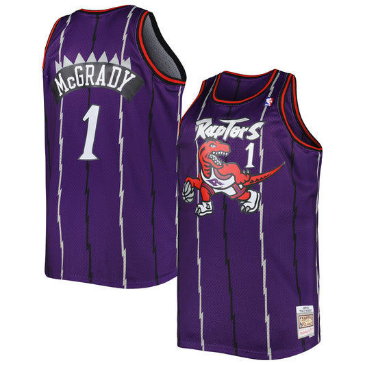 Men's Toronto Raptors Tracy McGrady Mitchell & Ness Purple product image 1