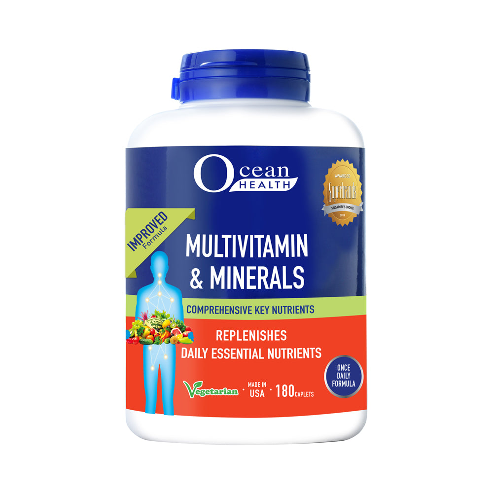 Ocean Health Multivitamin & Minerals 180 Capsules