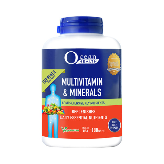Ocean Health Multivitamin & Minerals 180 Capsules