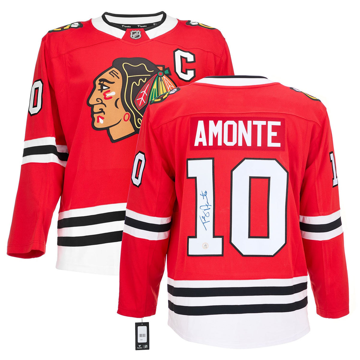 Tony Amonte Autographed Chicago Blackhawks Fanatics Breakaway Jersey product image 3, provided for visual reference and