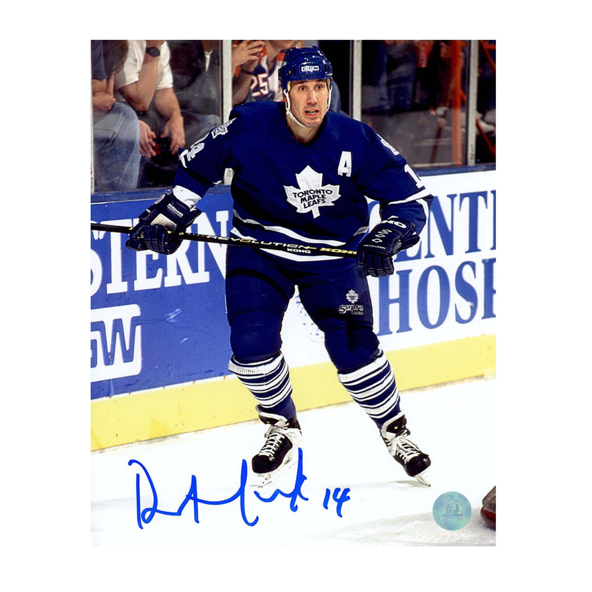 Dave Andreychuk Signed Toronto Maple Leafs Hockey 8x10 Photo product image 1, provided for visual reference and product