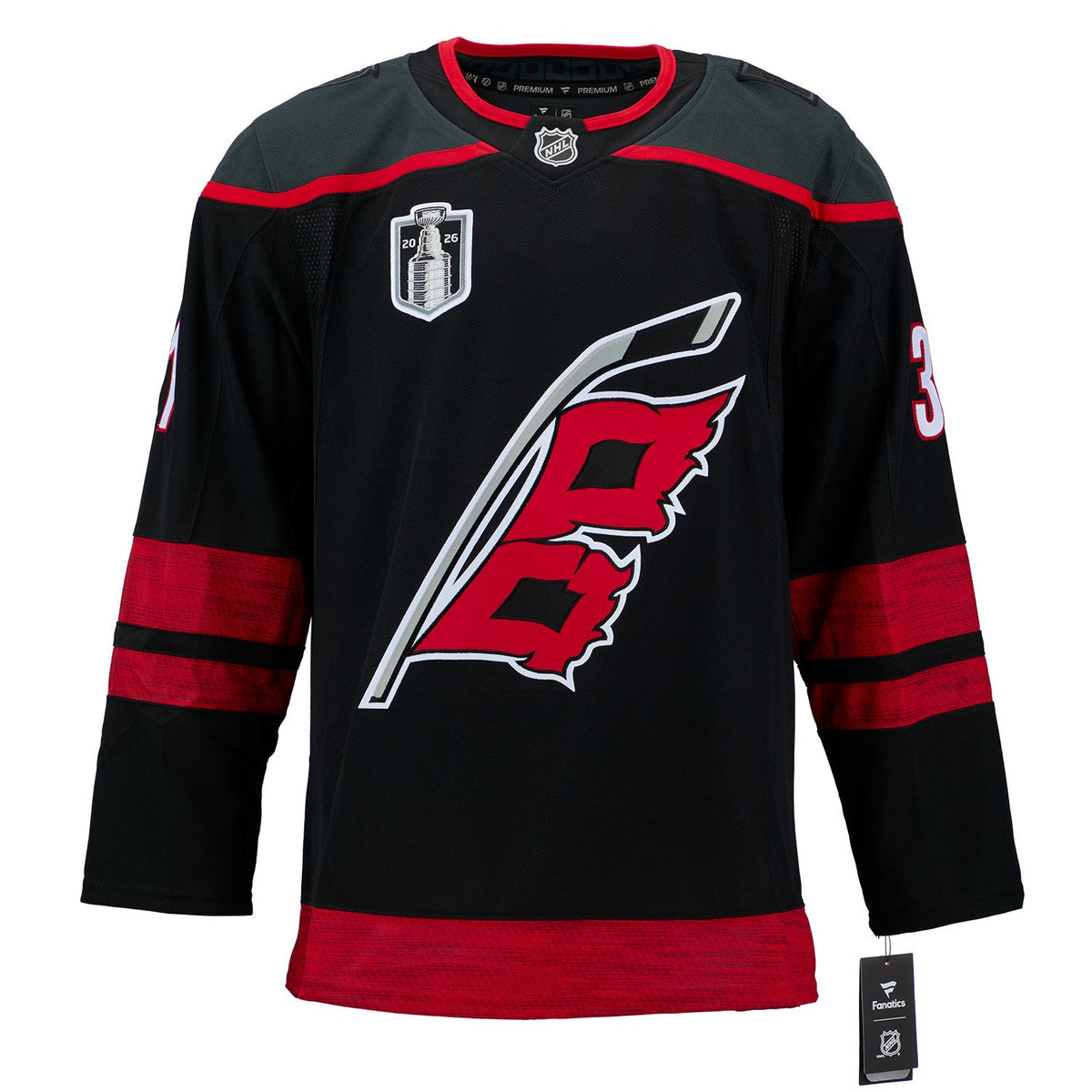 Frederik Andersen Carolina Hurricanes Signed 2026 Stanley Cup Fanatics Jersey product image 2, provided for visual reference