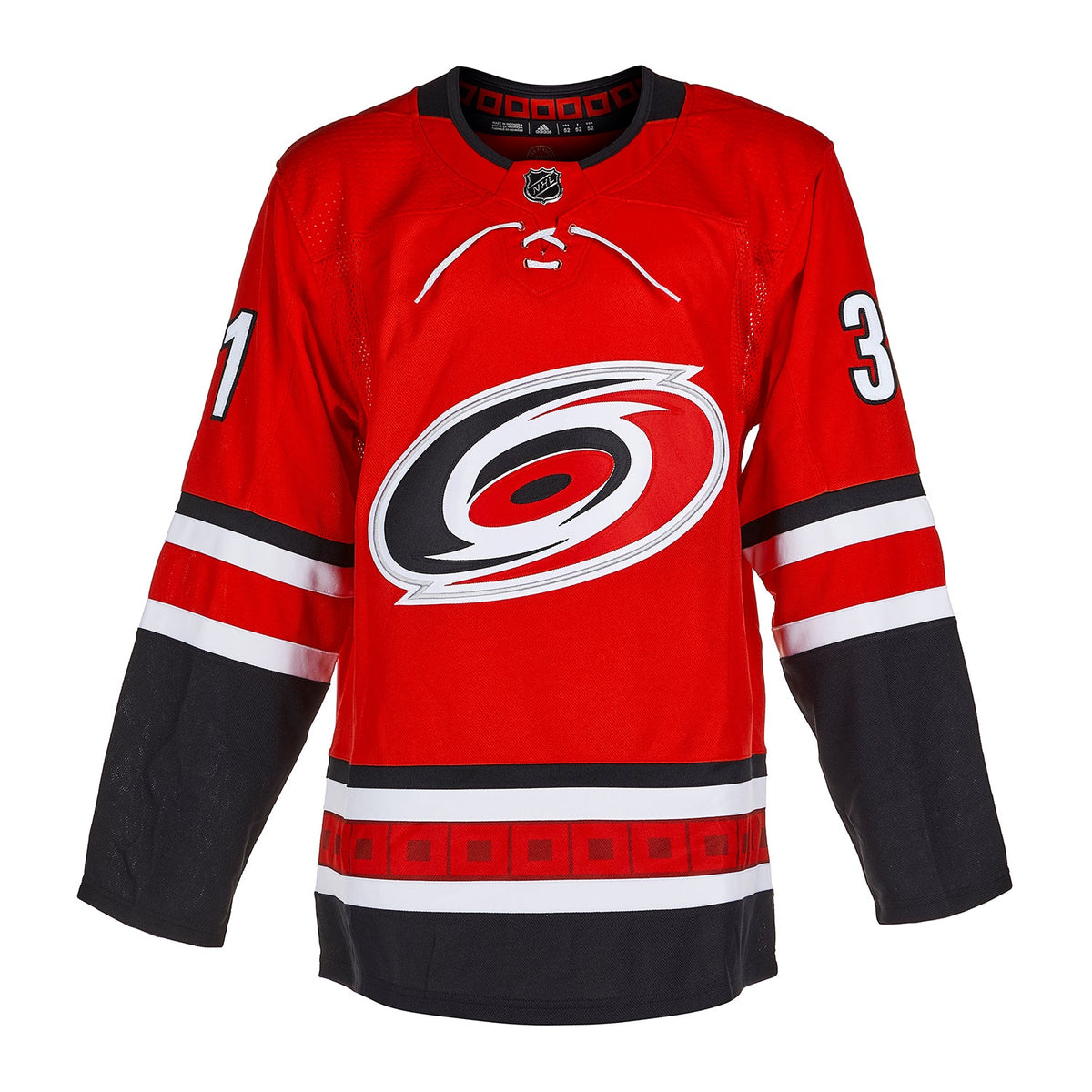 Frederik Andersen Autographed Carolina Hurricanes adidas Jersey product image 2, provided for visual reference and product