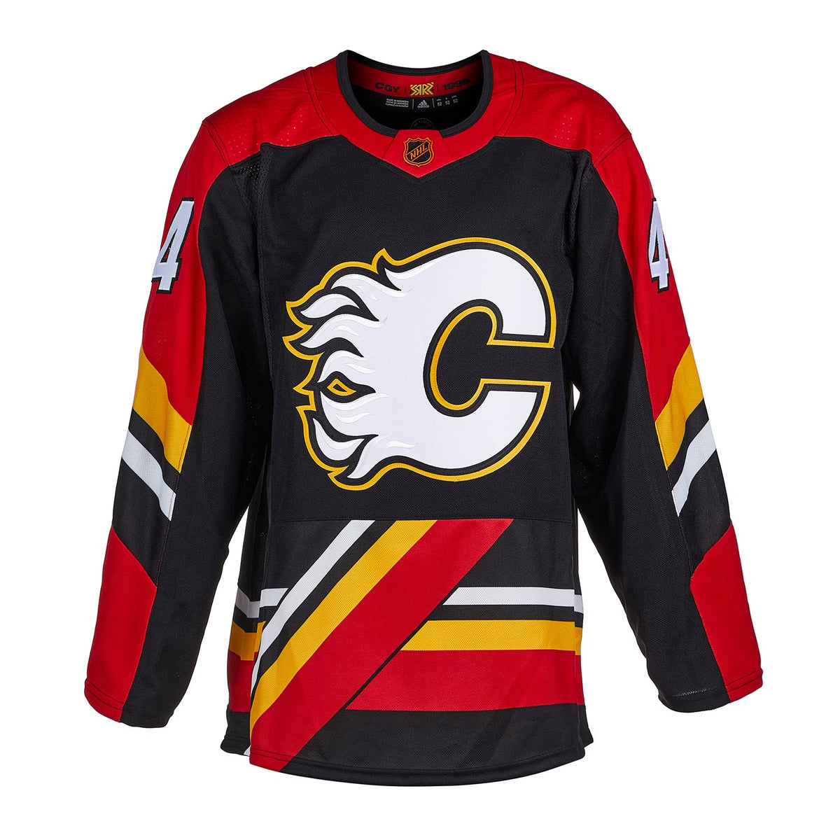 Rasmus Andersson Signed Calgary Flames Reverse Retro 2.0 adidas Jersey product image 2, provided for visual reference and