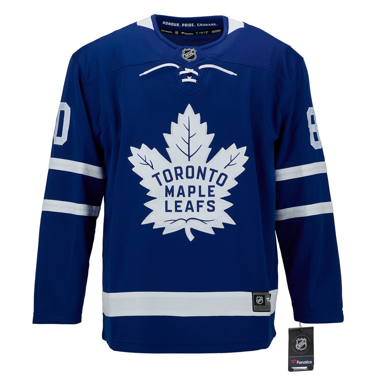 Nik Antropov Autographed Toronto Maple Leafs Fanatics Breakaway Jersey product image 2, provided for visual reference and