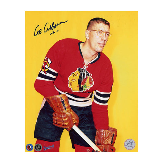 Al Arbour Autographed Chicago Blackhawks Portrait 8x10 Photo product image 1, provided for visual reference and product
