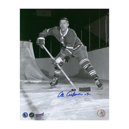 Al Arbour Autographed Toronto Maple Leafs Black and White 8x10 Photo product image 1, provided for visual reference and