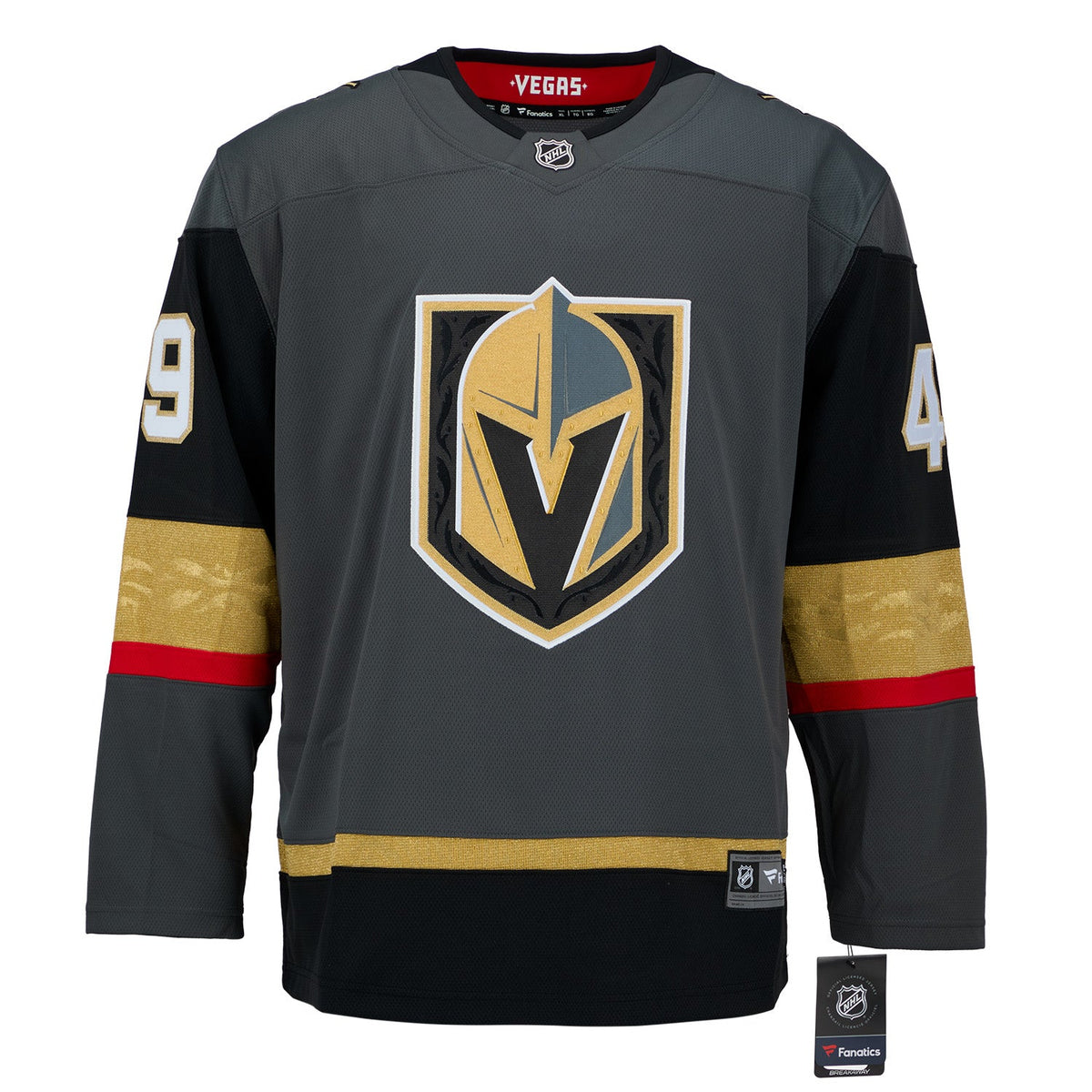 Ivan Barbashev Signed Vegas Golden Knights Alternate Fanatics Breakaway Jersey product image 2, provided for visual
