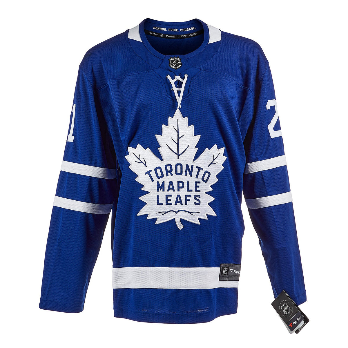 Bobby Baun Autographed Toronto Maple Leafs Fanatics Breakaway Jersey product image 2, provided for visual reference and