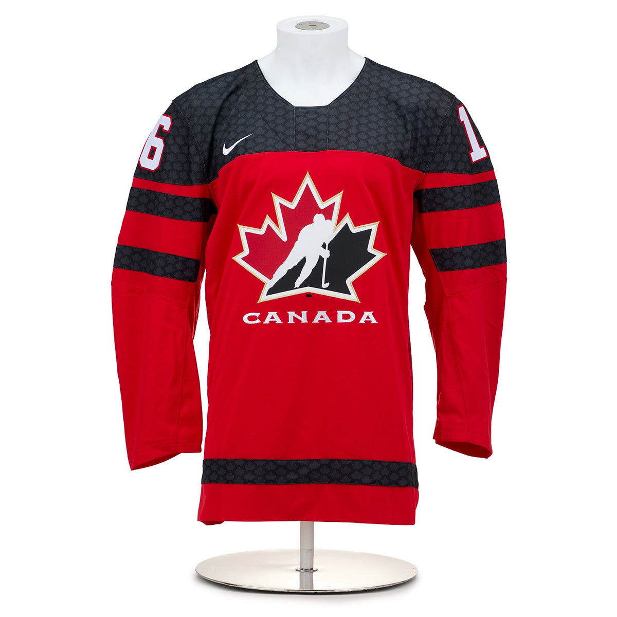 Connor Bedard Autographed Team Canada Red Nike Hockey Jersey product image 2, provided for visual reference and product