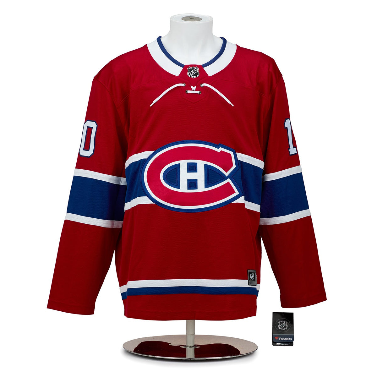 Montreal Canadiens Signed Stanley Cup Legends Fanatics Breakaway Jersey product image 2, provided for visual reference and