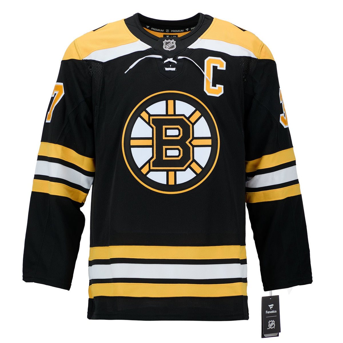 Patrice Bergeron Signed Boston Bruins Comic Book Bear Art Jersey #/37 product image 2, provided for visual reference and