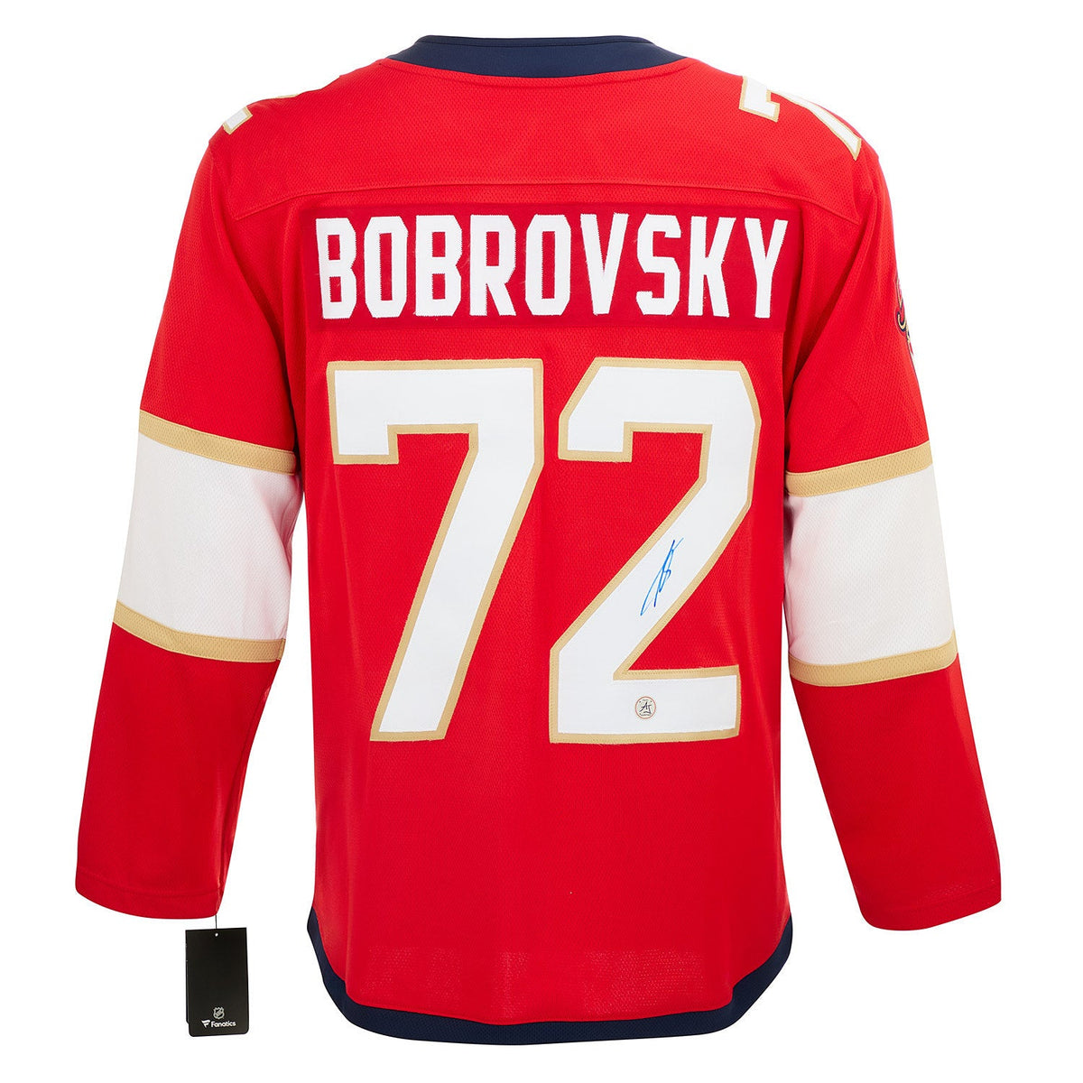 Sergei Bobrovsky Autographed Florida Panthers Fanatics Breakaway Jersey product image 1, provided for visual reference and
