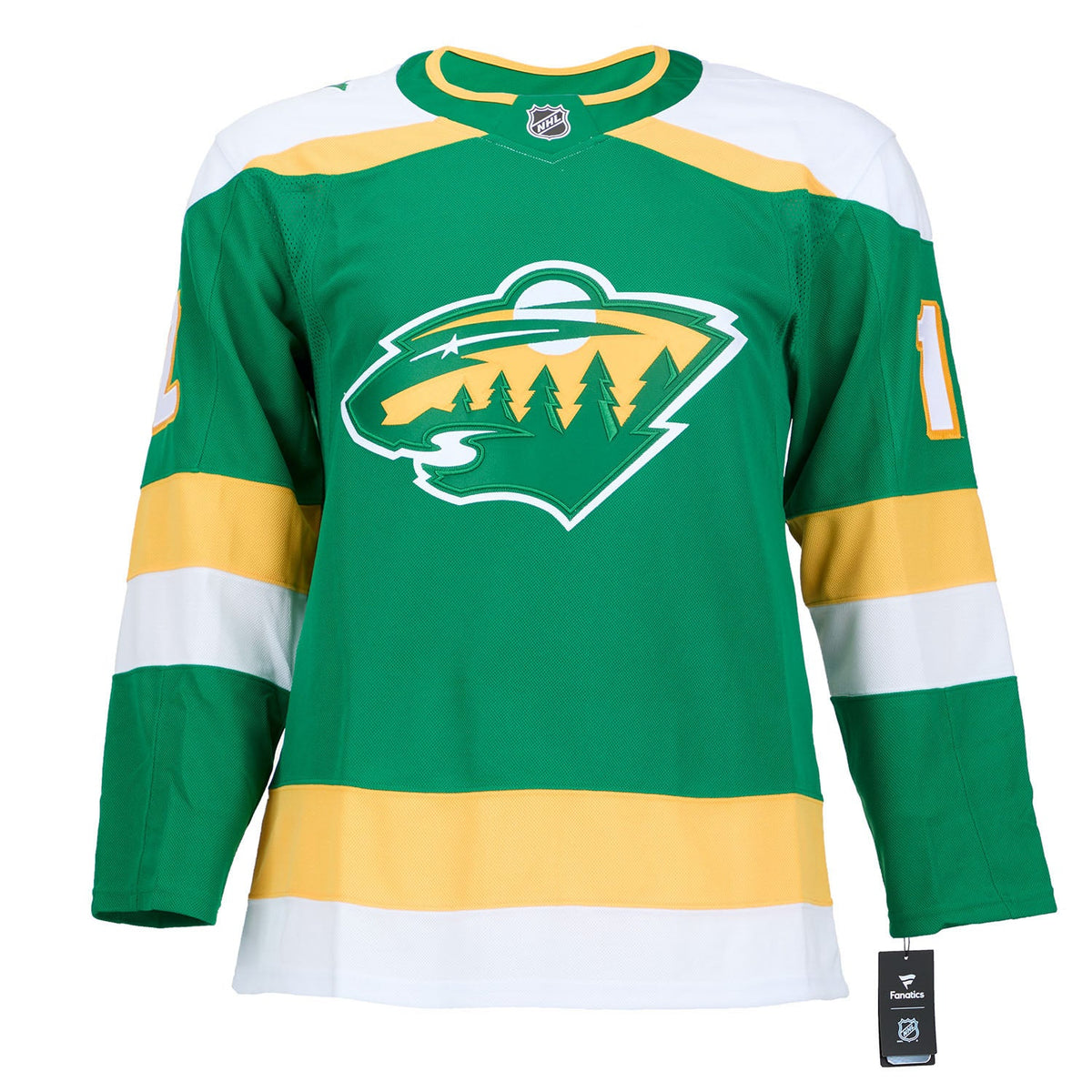 Matt Boldy Signed Minnesota Wild Classic Alternate Fanatics Premium Jersey product image 2, provided for visual reference
