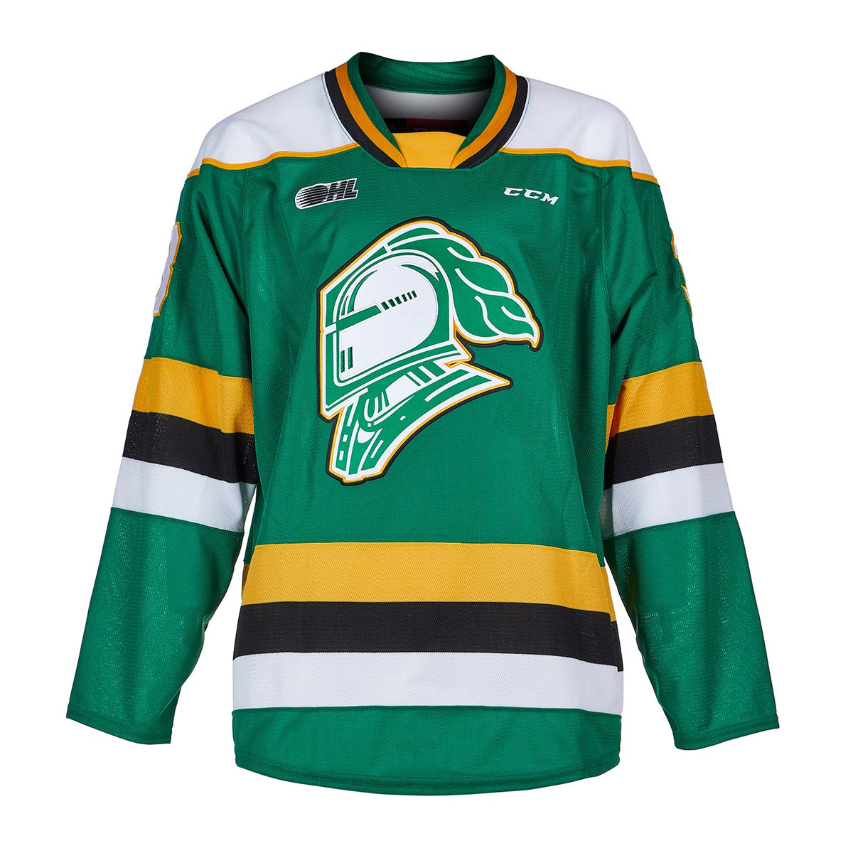 Adam Boqvist London Knights Autographed CHL Hockey Jersey product image 2, provided for visual reference and product detail