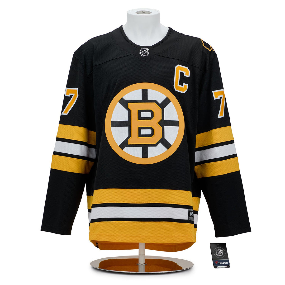 Ray Bourque Autographed Boston Bruins Master Series Art Jersey #7/7 product image 2, provided for visual reference and