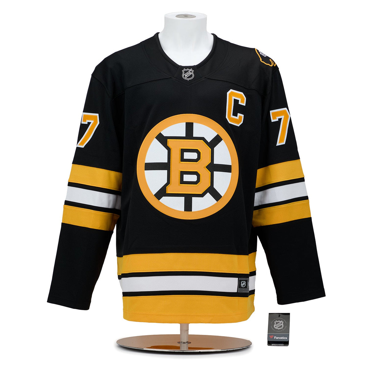 Ray Bourque Autographed Boston Bruins Master Series Art Jersey #3/7 product image 2, provided for visual reference and