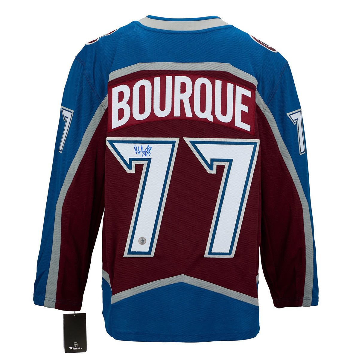 Ray Bourque Autographed Colorado Avalanche Fanatics Breakaway Jersey product image 1, provided for visual reference and