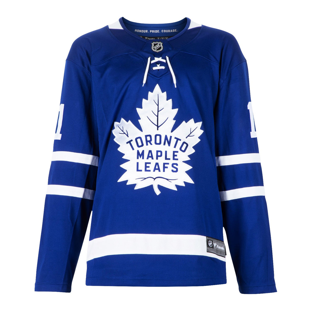 Johnny Bower Autographed Toronto Maple Leafs Fanatics Breakaway Jersey product image 2, provided for visual reference and
