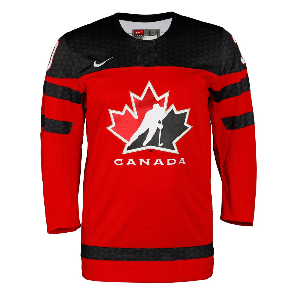 Martin Brodeur Autographed Team Canada Red Nike Hockey Jersey product image 2, provided for visual reference and product