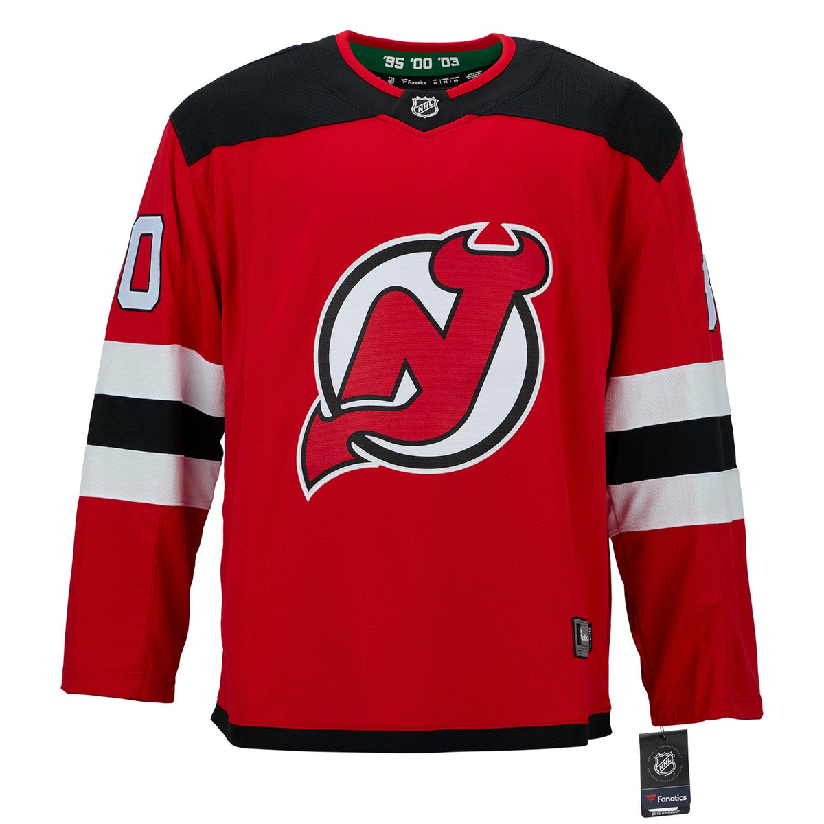 Martin Brodeur Autographed New Jersey Devils Fanatics Breakaway Jersey product image 2, provided for visual reference and
