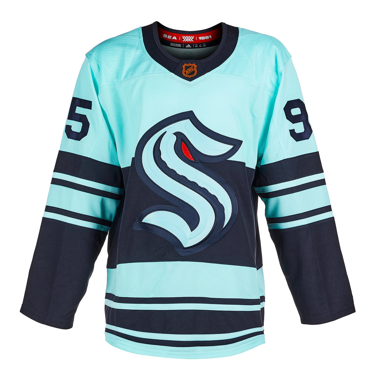 Andre Burakovsky Signed Seattle Kraken Reverse Retro 2.0 adidas Jersey product image 2, provided for visual reference and