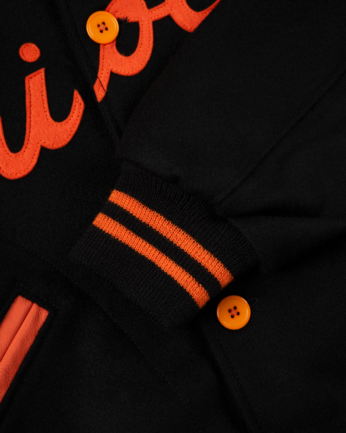 Baltimore Orioles 1966 Authentic All Wool Varsity Jacket product image 4, provided for visual reference and product detail