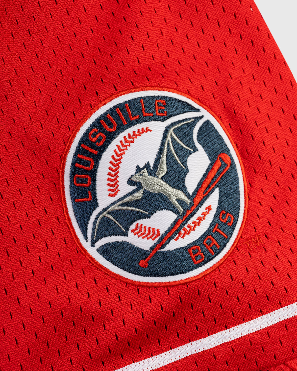 Elly De La Cruz Louisville Bats Mesh Button-Up Jersey product image 4, provided for visual reference and product detail