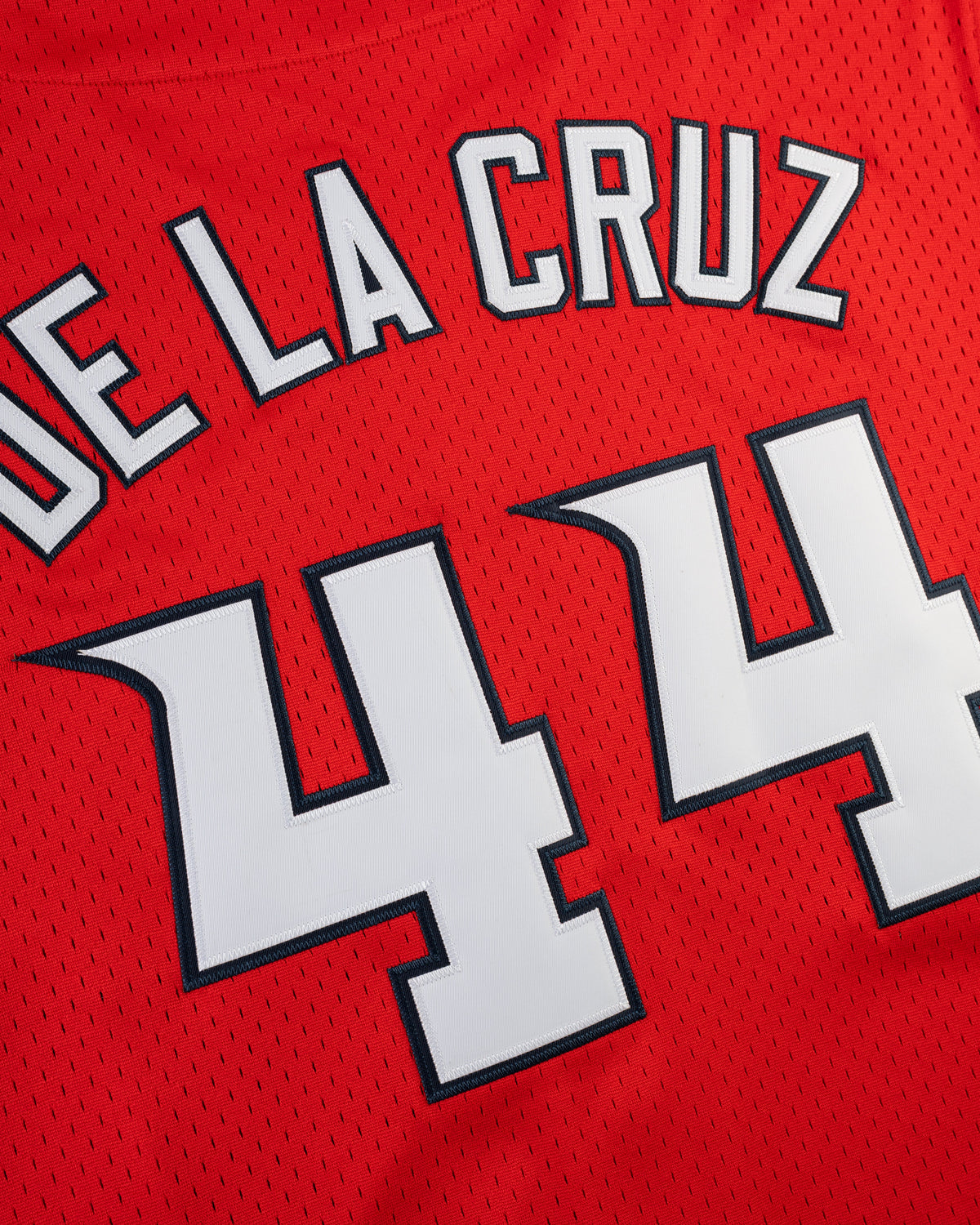 Elly De La Cruz Louisville Bats Mesh Button-Up Jersey product image 5, provided for visual reference and product detail