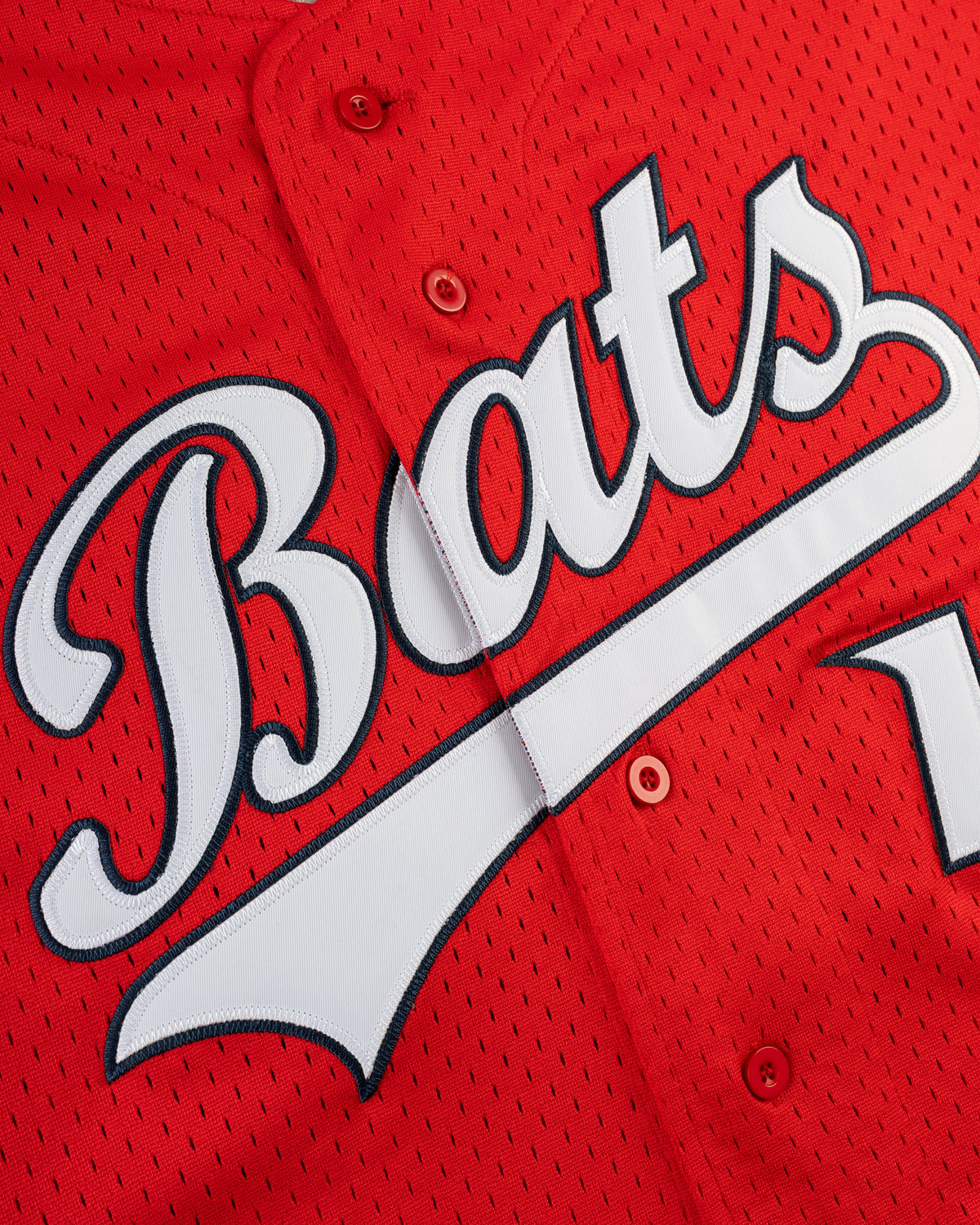 Elly De La Cruz Louisville Bats Mesh Button-Up Jersey product image 3, provided for visual reference and product detail
