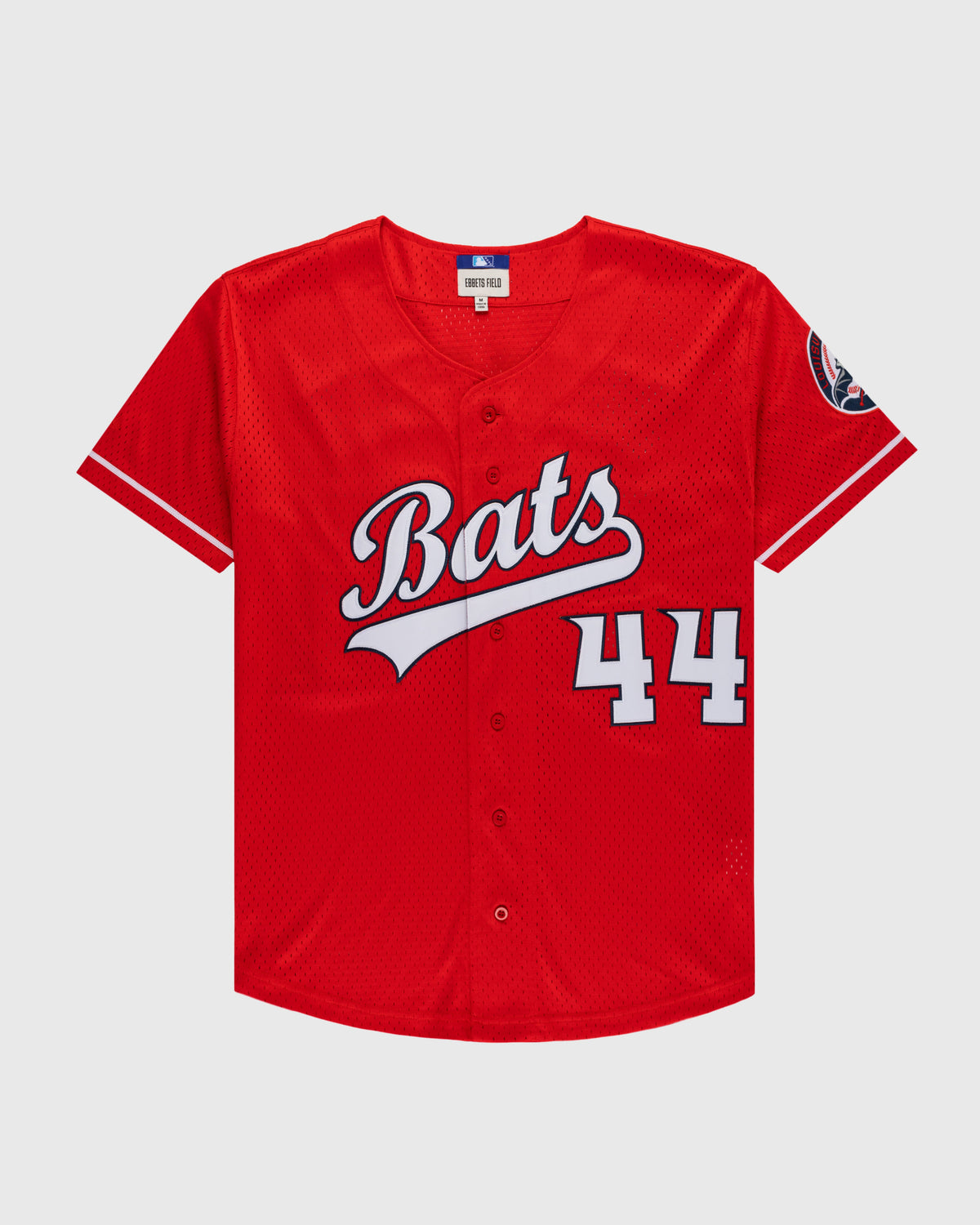 Elly De La Cruz Louisville Bats Mesh Button-Up Jersey product image 1, provided for visual reference and product detail