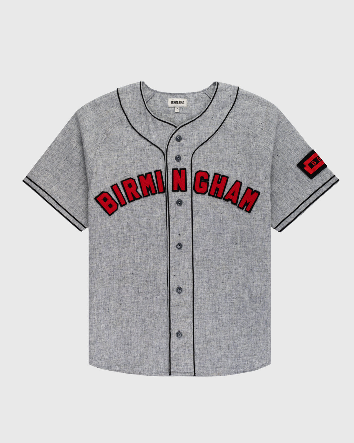 Birmingham Black Barons 1948 Authentic Wool Road Baseball Jersey product image 1, provided for visual reference and product