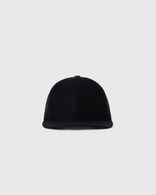 Black Wool Ballcap product image 1, provided for visual reference and product detail review