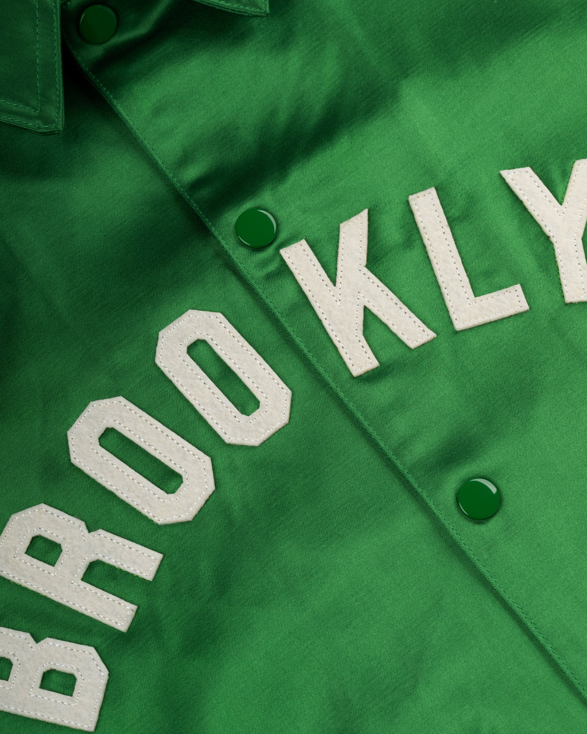 Brooklyn Dodgers 1937 Satin Windbreaker Jacket product image 2, provided for visual reference and product detail review