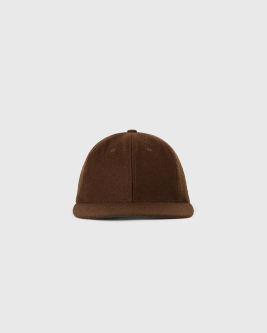 Brown Wool Ballcap product image 1, provided for visual reference and product detail review