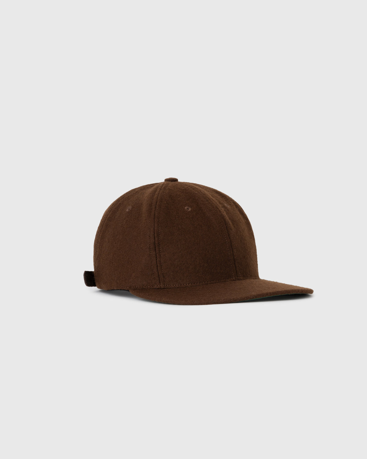 Brown Wool Ballcap product image 2, provided for visual reference and product detail review