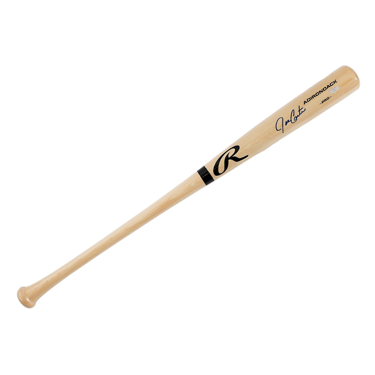 Joe Carter Autographed Rawlings Blonde Pro Model Baseball Bat product image 1, provided for visual reference and product