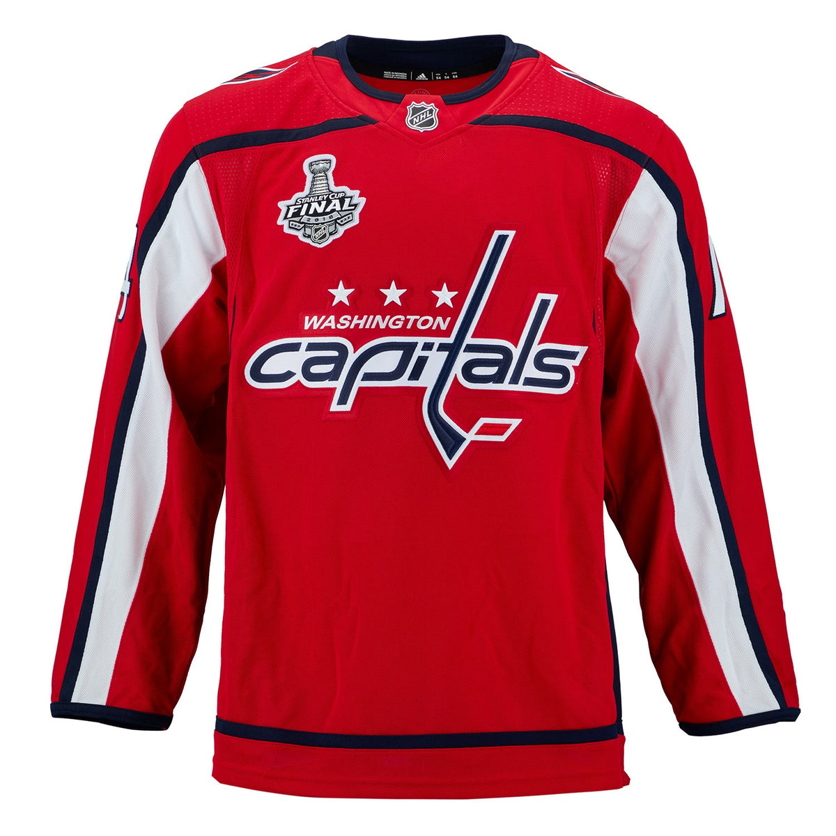 John Carlson Washington Capitals Signed 2018 Stanley Cup adidas Jersey product image 2, provided for visual reference and