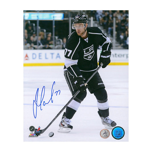 Jeff Carter Signed Los Angeles Kings Stickhandling 8x10 Photo product image 1, provided for visual reference and product