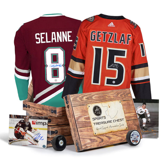 AJ Sports Anaheim Hockey Signature Hat Trick Treasure Chest product image 1, provided for visual reference and product